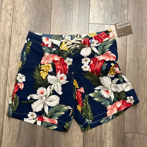 Xelosette Tropical Floral‎ Board Shorts* NWT